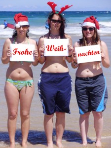 Froehliche Weihnachten von Bondi Beach